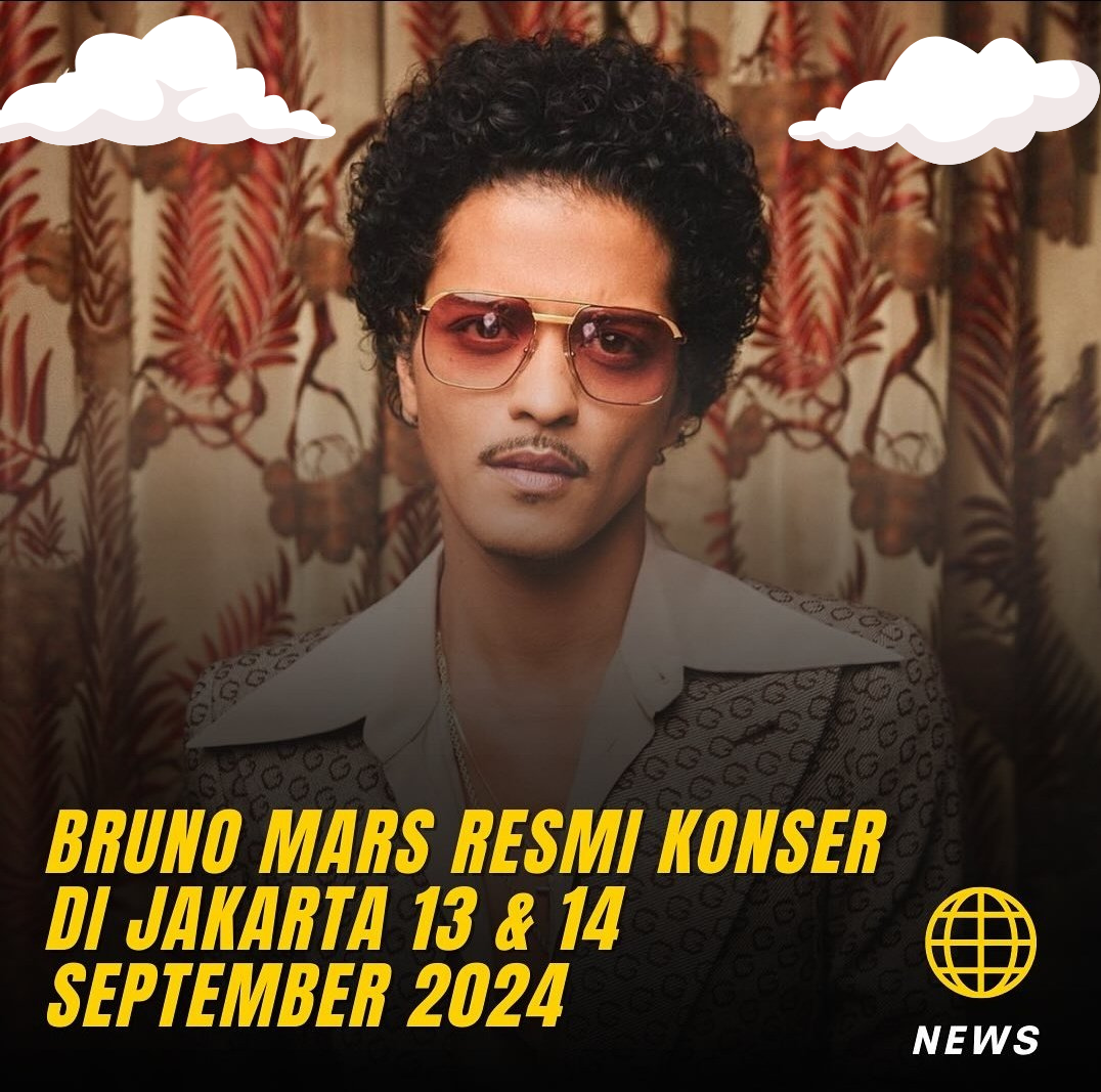 Tiket Konser Bruno Mars Jakarta International Stadium (JIS) September 2024